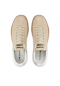 Lacoste Sneakersy Chaussure baseshot 7-48SMA0008 Biały. Kolor: biały. Materiał: zamsz, skóra #5
