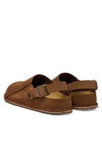 Birkenstock Sandały Lutry Premium 1030187 Brązowy. Kolor: brązowy. Materiał: zamsz, skóra #2