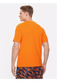EA7 Emporio Armani T-Shirt 3DPT81 PJM9Z 1666 Pomarańczowy Regular Fit. Kolor: pomarańczowy. Materiał: bawełna #3