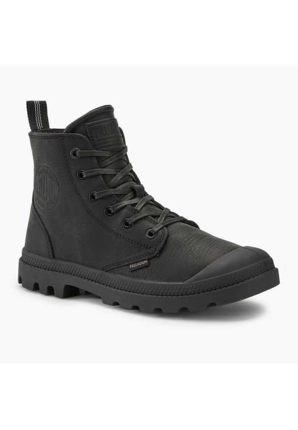 Buty Palladium Pampa ZIP LTH ESS black. Kolor: czarny. Styl: sportowy. Sport: turystyka piesza