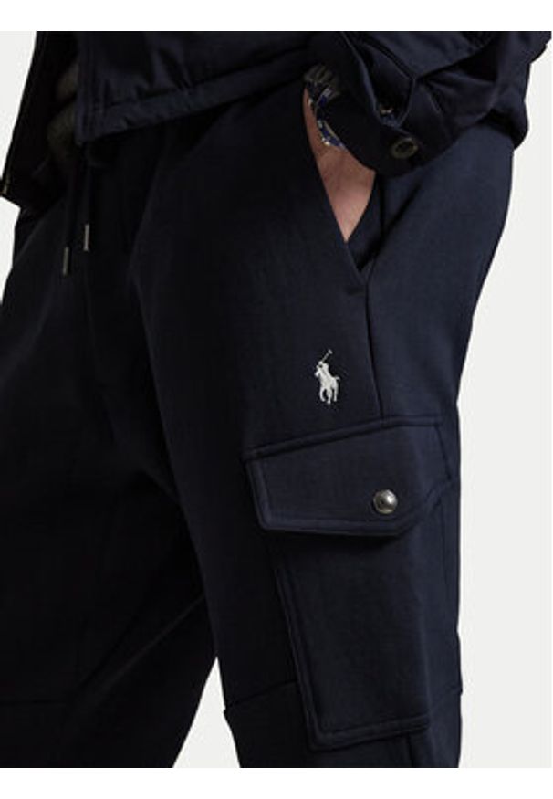 Polo Ralph Lauren Spodnie dresowe 710980340500 Granatowy Regular Fit. Kolor: niebieski. Materiał: bawełna