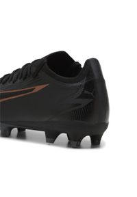 Buty piłkarskie męskie Puma Ultra Match Fg ag. Kolor: brązowy, czarny, wielokolorowy. Materiał: syntetyk, materiał. Szerokość cholewki: normalna. Sport: piłka nożna