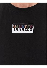47 Brand T-Shirt New York Yankees BB017TMKPIU599579JK Czarny Regular Fit. Kolor: czarny. Materiał: bawełna #4