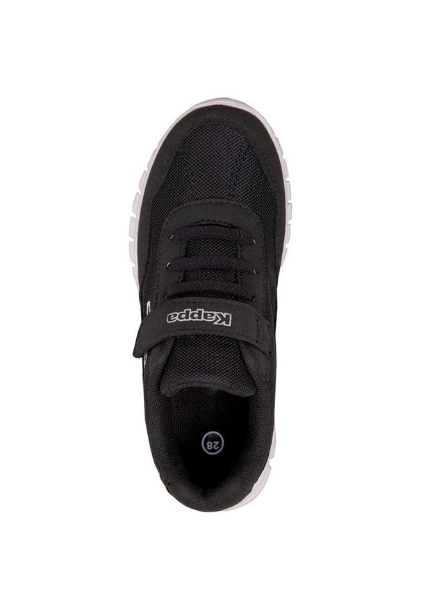 Buty sportowe dla dzieci Kappa Follow K. Kolor: czarny. Materiał: materiał, syntetyk, tkanina