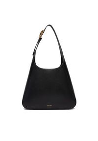 Calvin Klein Torebka Hardware Adj Strap Medium Bag LV04F3402G Czarny. Kolor: czarny. Materiał: skórzane #5