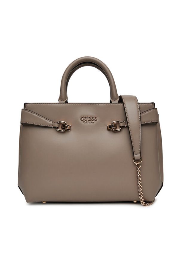 Guess Torebka HWVG96 39060 Brązowy. Kolor: brązowy. Materiał: skórzane