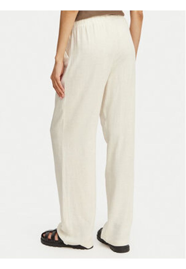 only - ONLY Spodnie materiałowe Siesta 15322263 Beżowy Regular Fit. Kolor: beżowy. Materiał: wiskoza