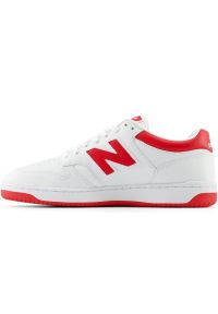 Buty New Balance sportowe BB480LTR białe. Okazja: na co dzień. Kolor: biały. Materiał: materiał, syntetyk, dresówka, skóra. Szerokość cholewki: normalna. Sport: turystyka piesza #2