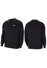 Bluza do piłki nożnej męska Nike Park 20 Fleece Crew. Kolor: czarny