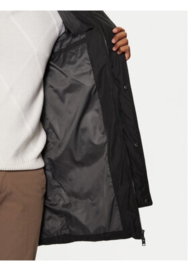 Jack & Jones - Jack&Jones Kurtka zimowa Bradley 12256980 Czarny Regular Fit. Kolor: czarny. Materiał: syntetyk. Sezon: zima