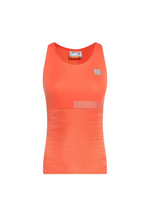 SPORTFUL - Koszulka rowerowa damska Sportful Giara Top. Kolor: pomarańczowy