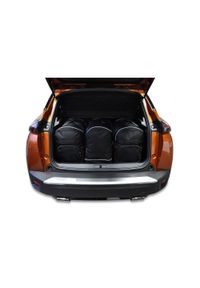 KJUST - Torby Do Bagażnika Peugeot 2008 2019+ 3Szt Kjust. Kolor: czarny. Styl: sportowy #1