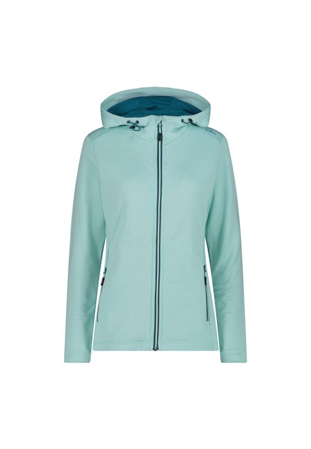 Bluza damska turystyczna CMP 31E1836. Kolor: niebieski. Materiał: polar. Sport: turystyka piesza
