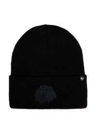 47 Brand Czapka NHL Chicago Blackhawks Haymaker '47 H-HYMKR04ACE-BKE Czarny. Kolor: czarny. Materiał: akryl, materiał