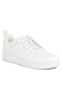 Calvin Klein Sneakersy Basket Cupsole Laceu YM0YM00824 Biały. Kolor: biały. Materiał: skóra #4