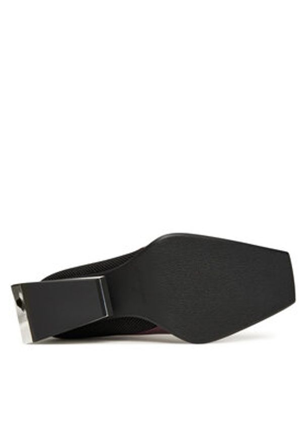 United Nude Botki Ricky Mid 1095092316 Bordowy. Kolor: czerwony. Materiał: skóra