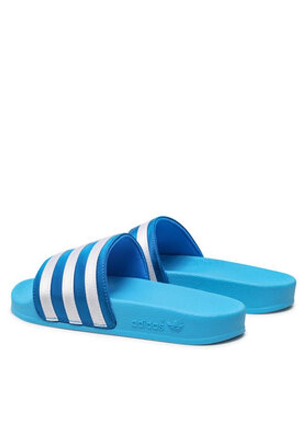 Adidas - adidas Klapki adilette W GX8639 Niebieski. Kolor: niebieski. Materiał: materiał