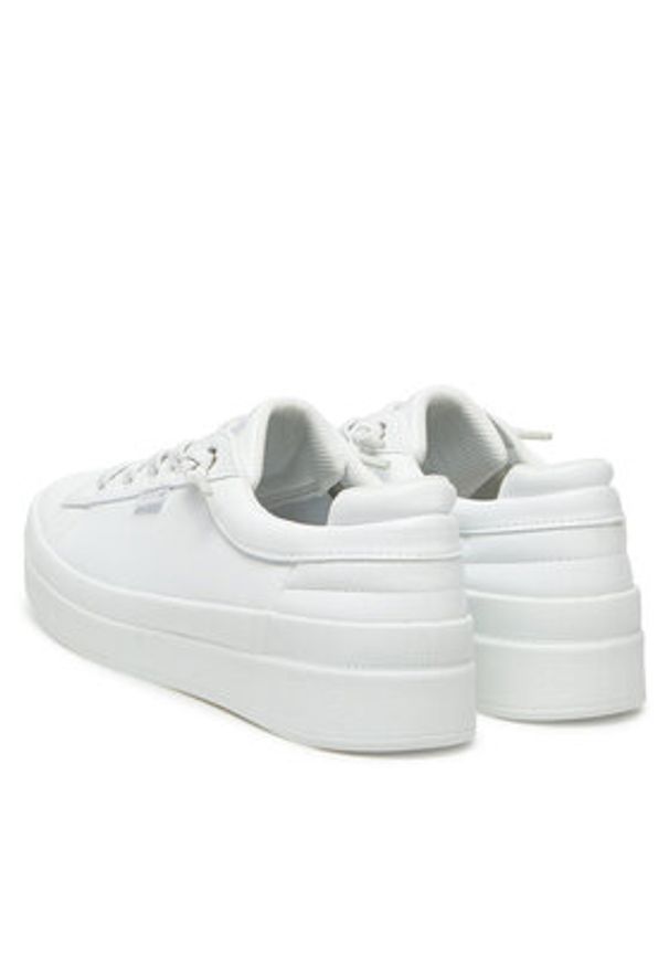 skechers - Skechers Sneakersy BOBS D'Vine Sky-Main Step 114581/WHT Biały. Kolor: biały. Materiał: skóra