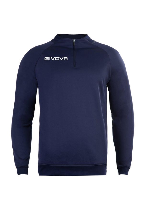 Bluza piłkarska dla dorosłych Givova Maglia Tecnica granatowa. Kolor: niebieski. Sport: piłka nożna