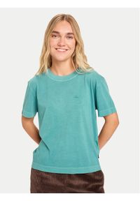 Quiksilver T-Shirt Essential EQWZT03196 Niebieski Regular Fit. Kolor: niebieski. Materiał: bawełna #1