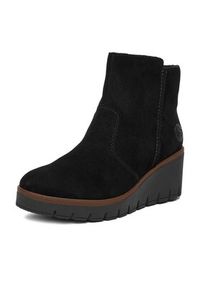 Rieker Botki CEO-Y5065-00 Czarny. Kolor: czarny. Materiał: skóra, zamsz #4