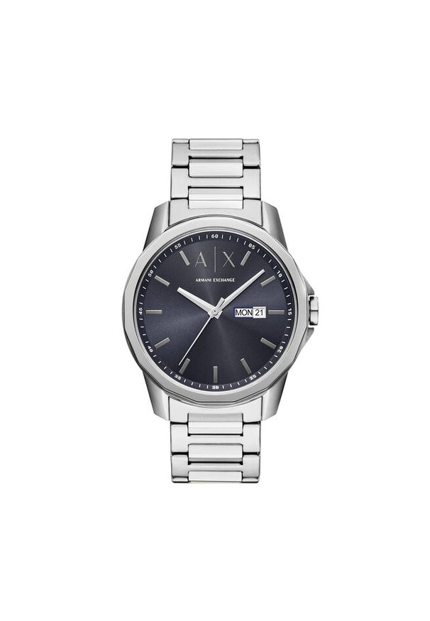 Zegarek Armani Exchange. Kolor: srebrny