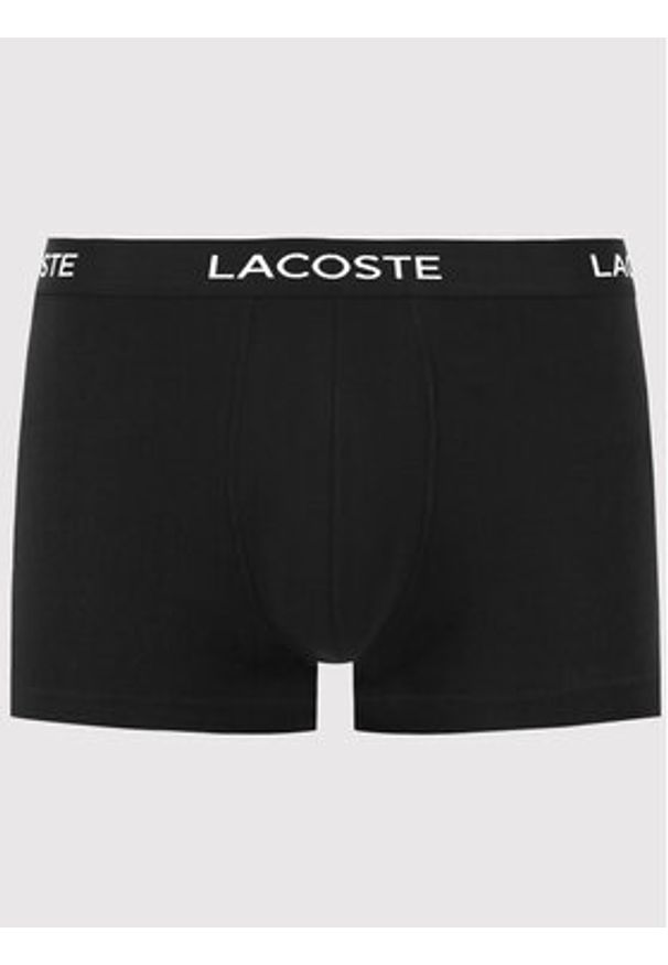 Lacoste Komplet 3 par bokserek 5H3389 Czarny. Kolor: czarny. Materiał: bawełna