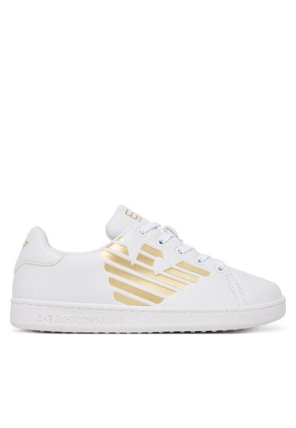 Sneakersy EA7 Emporio Armani. Kolor: biały