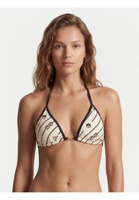 Guess Góra od bikini W6GZ08 K3281 Kremowy. Kolor: kremowy. Materiał: syntetyk #1