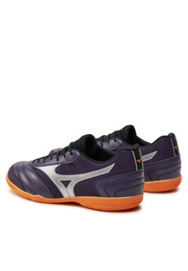 Mizuno Buty do piłki nożnej Mrl Sala Club In Q1GA2403 Czarny. Kolor: czarny. Materiał: skóra