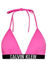 Calvin Klein Swimwear Góra od bikini KW0KW01224 Różowy. Kolor: różowy. Materiał: syntetyk #2