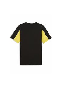 Puma - Męska koszulka Borussia Dortmund ftblARCHIVE PUMA Black Faster Yellow. Kolor: żółty, wielokolorowy, czarny. Wzór: aplikacja