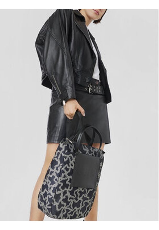 Tous - TOUS Plecak Mochila K Pix Soft 2001851551 Czarny. Kolor: czarny. Materiał: materiał