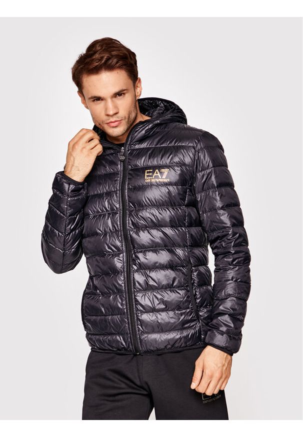 EA7 Emporio Armani Kurtka przejściowa 8NPB02 PN29Z 0208 Czarny Regular Fit. Kolor: czarny. Materiał: syntetyk