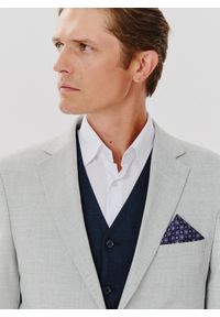Pako Lorente - PAKO LORENTE – Marynarka garniturowa w kolorze jasnoszarym. Kolor: szary. Materiał: poliester, elastan, wiskoza. Wzór: gładki #8