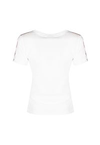 Champion T-Shirt | 111910 | Kobieta | Biały. Okazja: na co dzień. Kolor: biały. Materiał: bawełna. Długość rękawa: krótki rękaw. Wzór: nadruk. Styl: casual #4