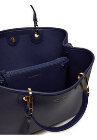 Emporio Armani Torebka EW000360 AF12036 MB051 Granatowy. Kolor: niebieski. Materiał: skórzane