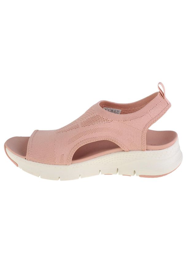 skechers - Buty do chodzenia damskie Skechers Arch Fitcity Catch. Zapięcie: bez zapięcia. Kolor: wielokolorowy, beżowy. Materiał: materiał, syntetyk. Sport: turystyka piesza
