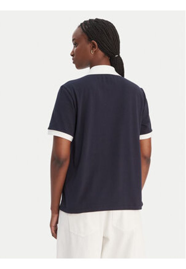 Liu Jo Sport T-Shirt TA6176 JS003 Granatowy Regular Fit. Kolor: niebieski. Materiał: bawełna. Styl: sportowy