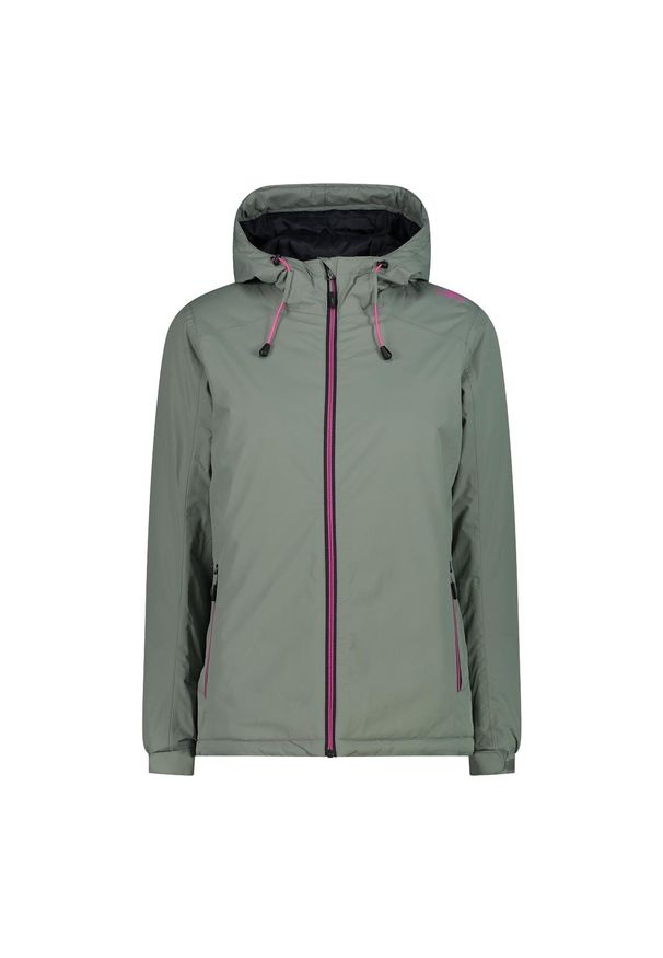 Kurtka damska turystyczna CMP 33Z1636. Kolor: zielony. Sport: turystyka piesza