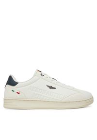 Sneakersy Aeronautica Militare. Kolor: biały