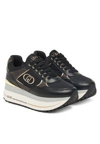 Liu Jo Sneakersy Plus 01 BF5011 PX776 Czarny. Kolor: czarny. Materiał: skóra #3