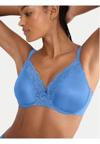 Triumph Biustonosz z fiszbiną Ladyform Soft 10224866 Niebieski. Kolor: niebieski. Materiał: syntetyk #3