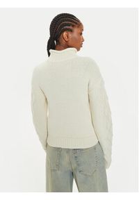 Hugo Golf Savenia 50527692 Écru Regular Fit. Typ kołnierza: golf. Materiał: syntetyk #4