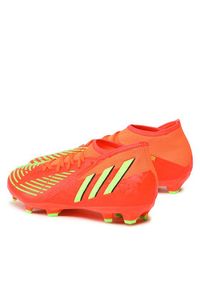 Adidas - adidas Buty Predator Edge.2 Fg GW1009 Czerwony. Kolor: czerwony. Materiał: materiał #3