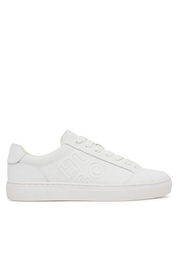 Hugo - Sneakersy HUGO. Kolor: biały