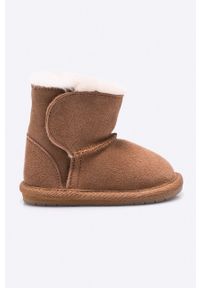 EMU Australia - Emu Australia - Obuwie zimowe dziecięce. Nosek buta: okrągły. Kolor: beżowy. Sezon: zima #1