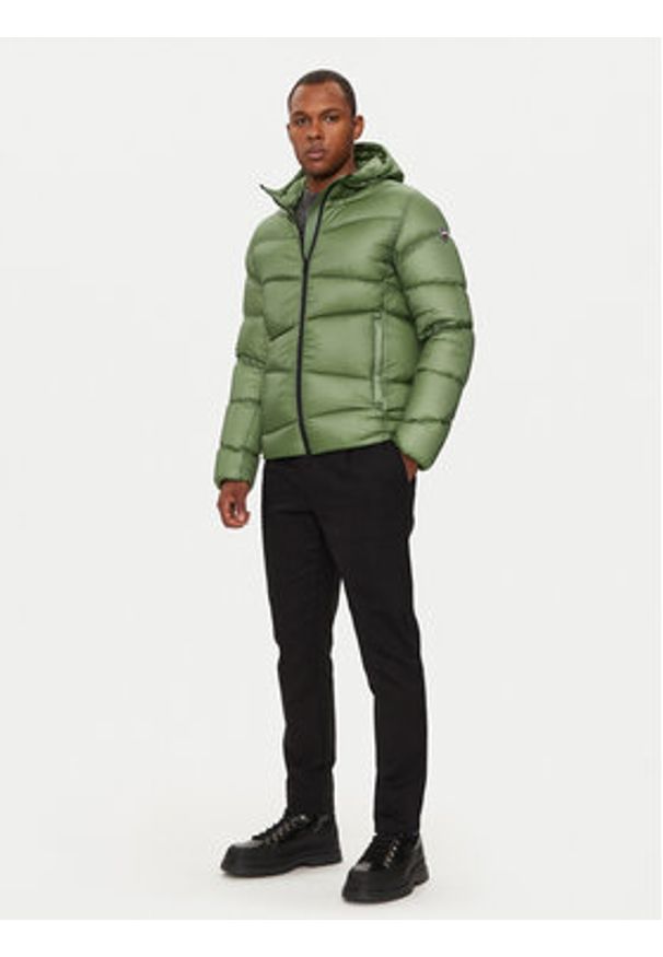 Colmar Kurtka puchowa 1240 2YQ Zielony Regular Fit. Kolor: zielony. Materiał: syntetyk
