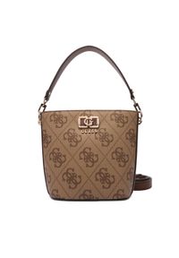 Guess Torebka Karnilla Logo HWOS99 01010 Brązowy. Kolor: brązowy. Materiał: skórzane #1