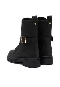 DeeZee Trzewiki 60110-1 Czarny. Kolor: czarny. Materiał: materiał #5